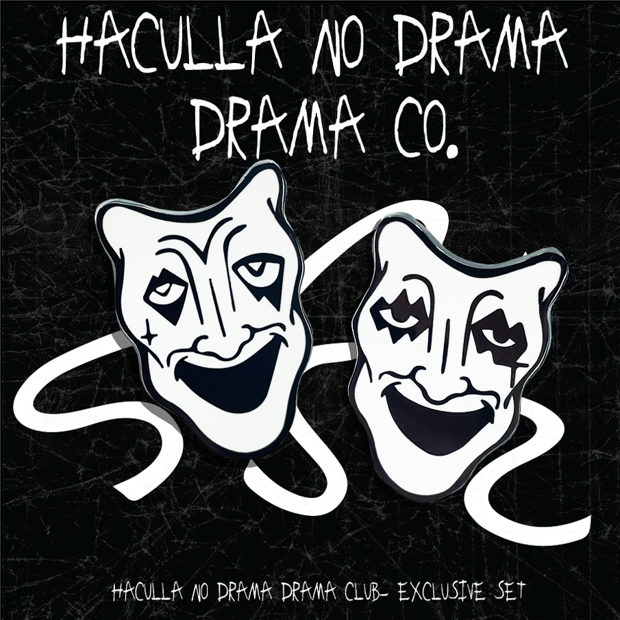 Drama Mask Pins