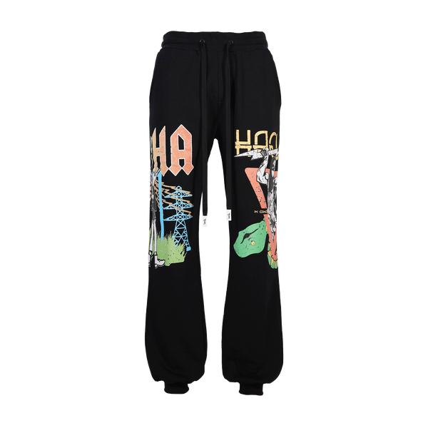 CROWN ROYALE WIDE LEG JOGGERS