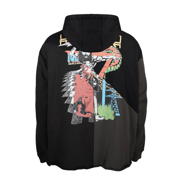 HACULLA IN CONCERT CUT-UP HOODIE