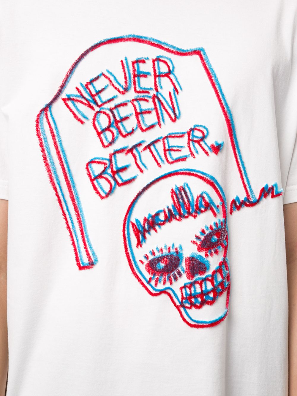 NEVER BEEN BETTER TEE OFF WHITE – Haculla