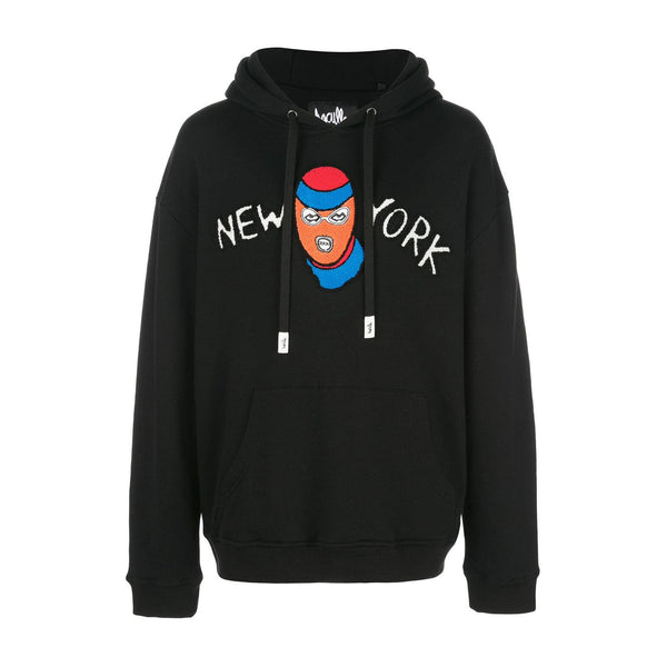 Haculla New York Robber Hoodie L / Black/Red Stripe