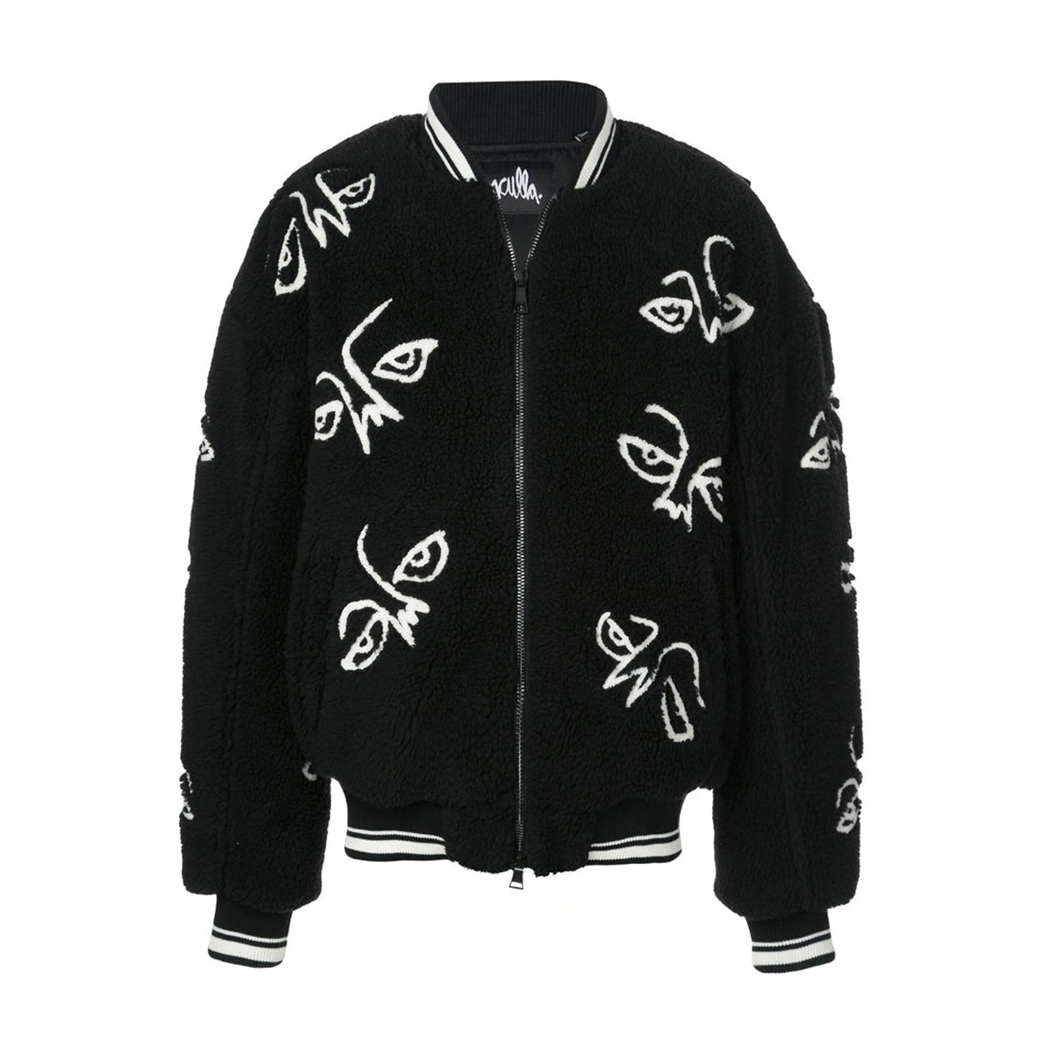 FACEZ SHERPA BOMBER BLACK – Haculla